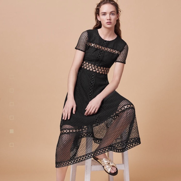 Maje Black dress. Size 1. Xs